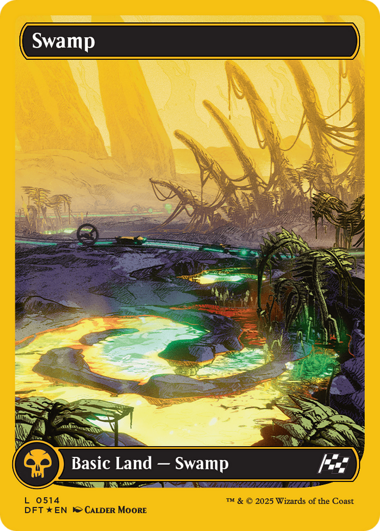 Swamp (0514) (First-Place Foil) [Aetherdrift] | Odin's Place