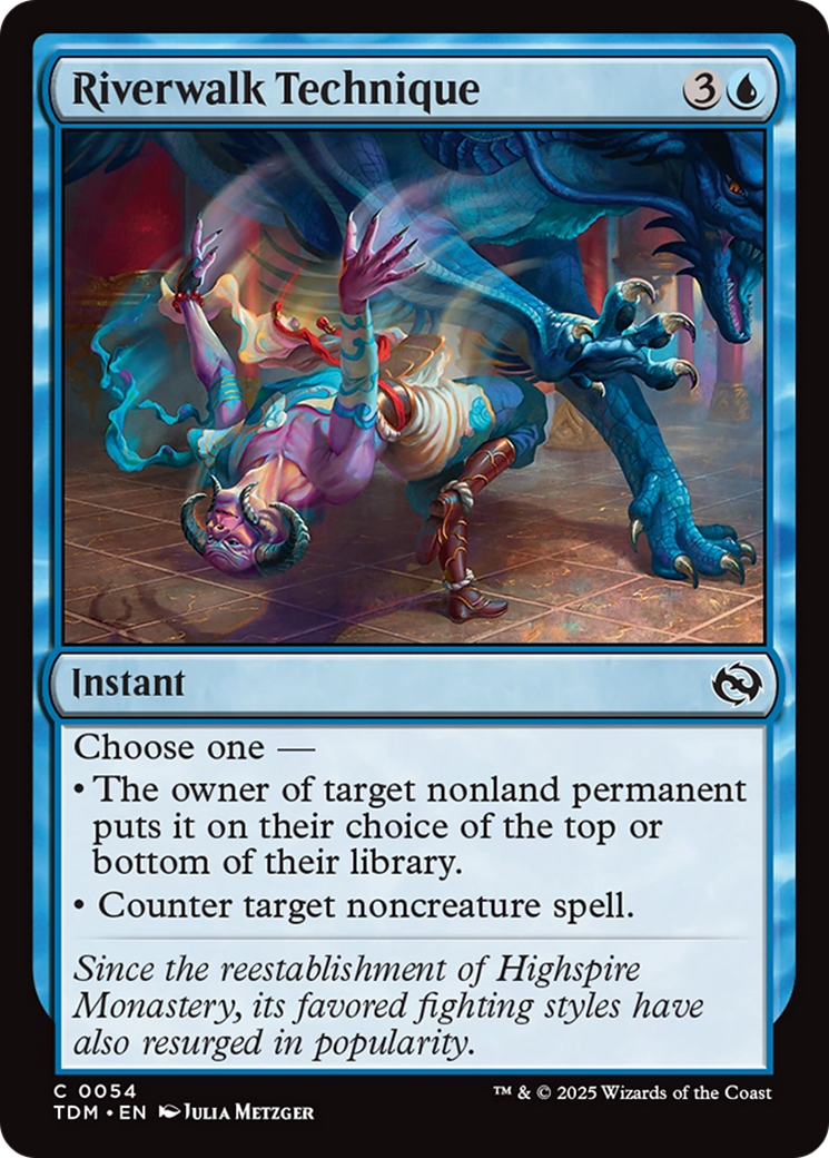 Riverwalk Technique [Tarkir: Dragonstorm] | Odin's Place