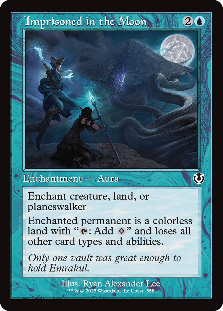 Imprisoned in the Moon (Retro Frame) [Innistrad Remastered] | Odin's Place