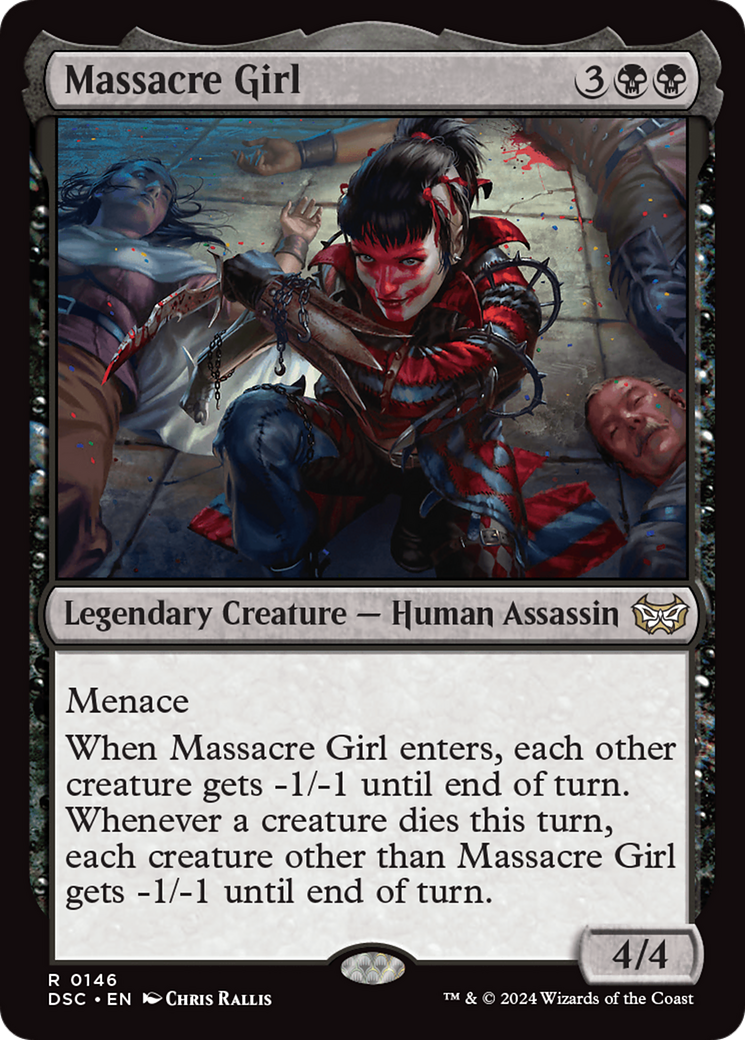 Massacre Girl [Duskmourn: House of Horror Commander] | Odin's Place