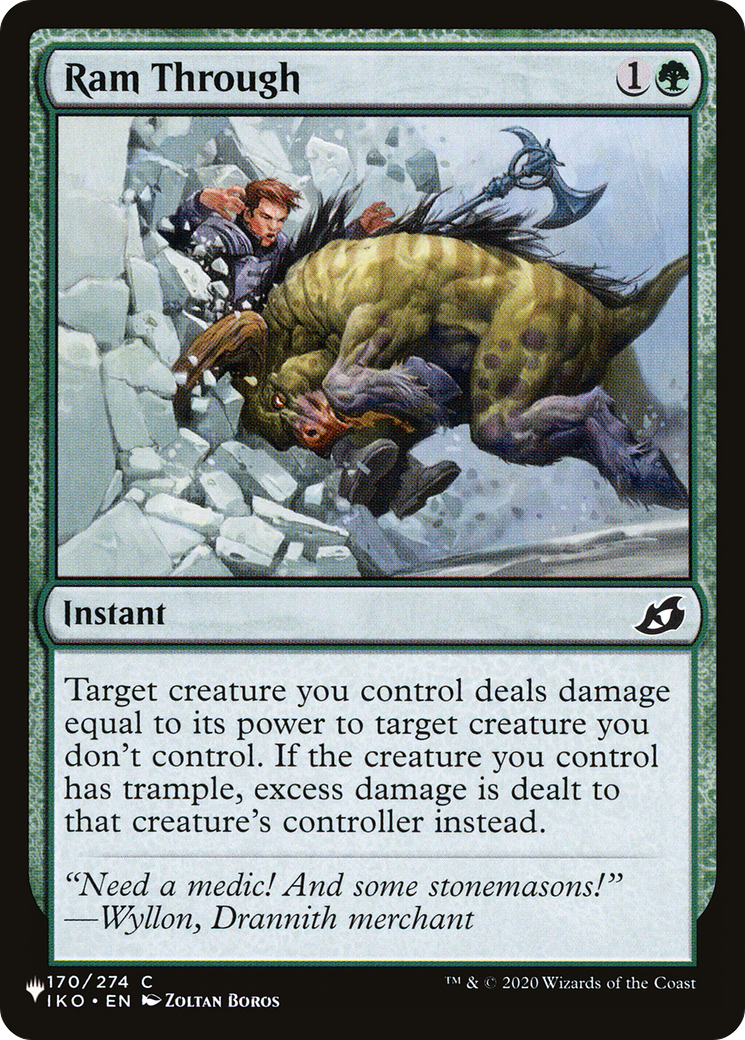 Ram Through [The List] | Odin's Place