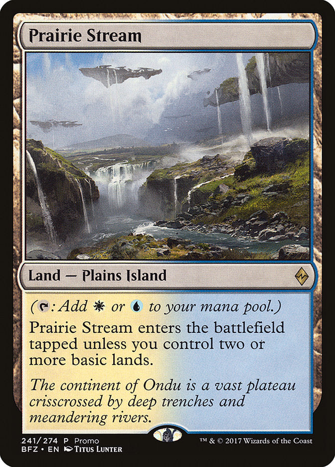 Prairie Stream (241) (Promo) [Standard Showdown Promos] | Odin's Place