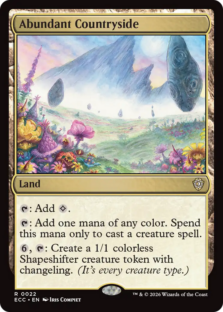 Abundant Countryside [Lorwyn Eclipsed Commander] | Odin's Place