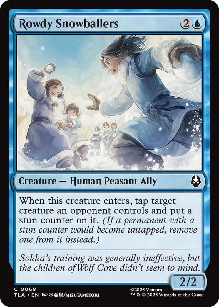 Rowdy Snowballers [Avatar: The Last Airbender] | Odin's Place
