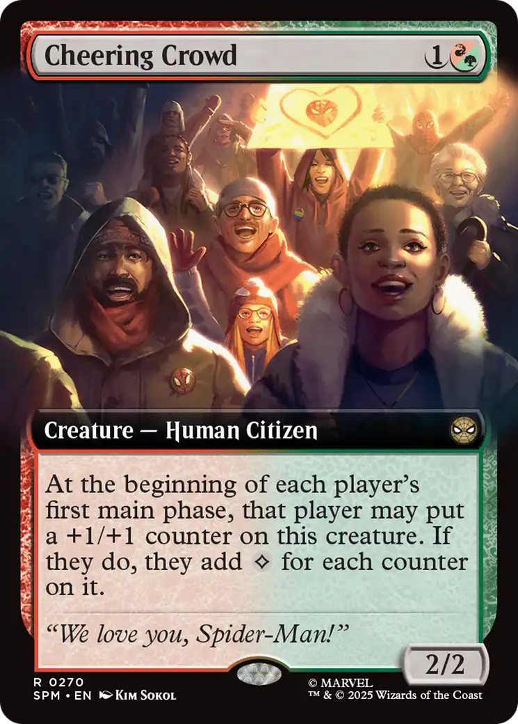 Cheering Crowd (Extended Art) [Marvel's Spider-Man] | Odin's Place