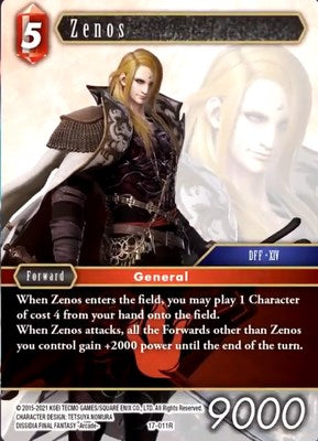 Zenos [Rebellion's Call] | Odin's Place