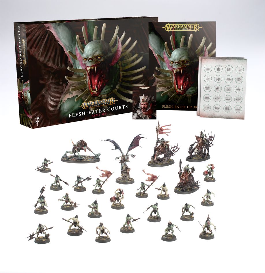 Warhammer Age Of Sigmar: Flesh-Eater Court Army Set | Odin's Place