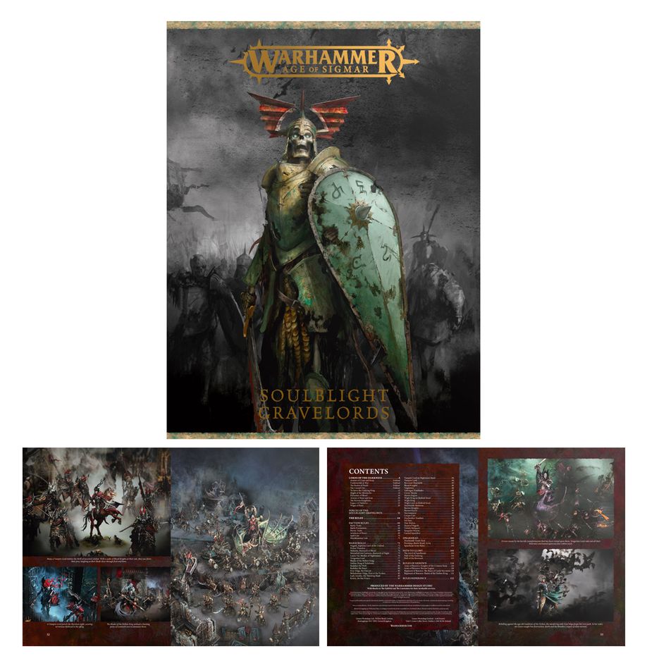 Warhammer Age Of Sigmar: Soulblight Gravelords Deathrattle Army Set | Odin's Place