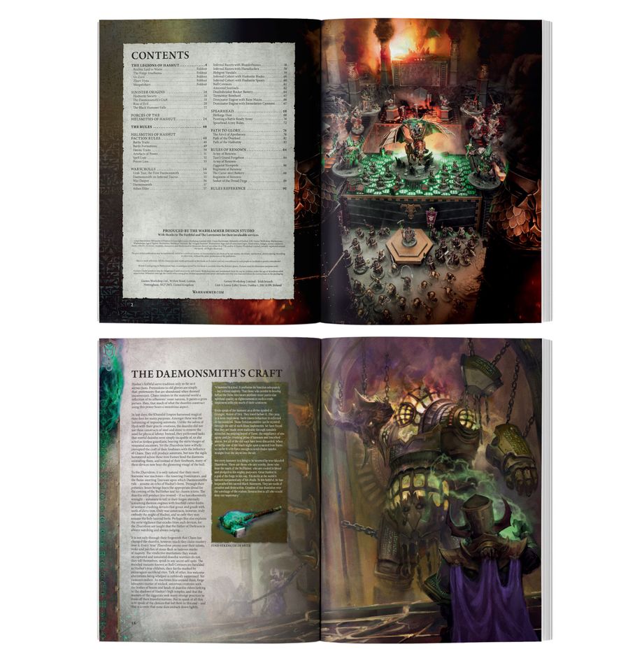 Warhammer Age of Sigmar: Helsmiths of Hashut Army Set | Odin's Place