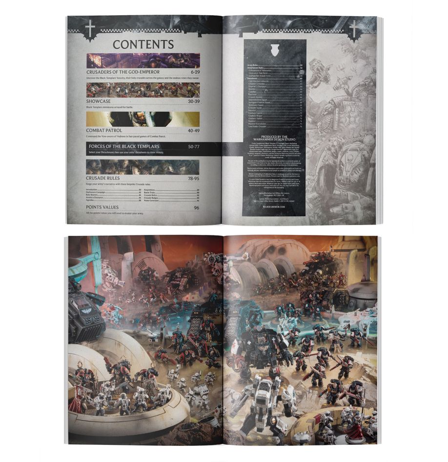 Warhammer 40k: Black Templar Codex | Odin's Place