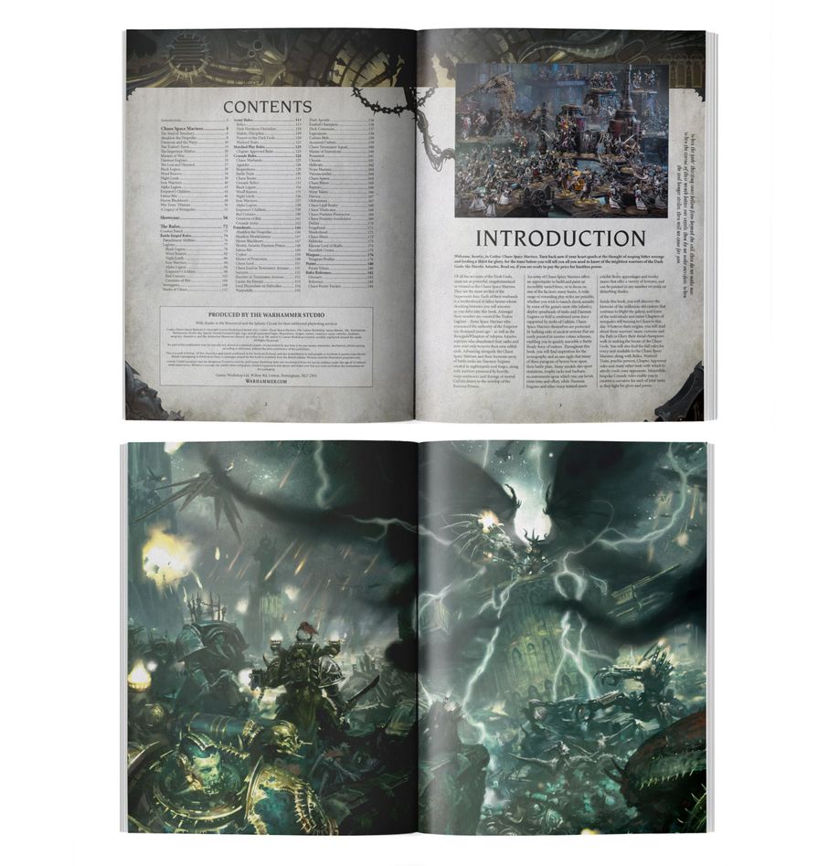 Warhammer 40k: Chaos Space Marine 10th Ed Codex | Odin's Place