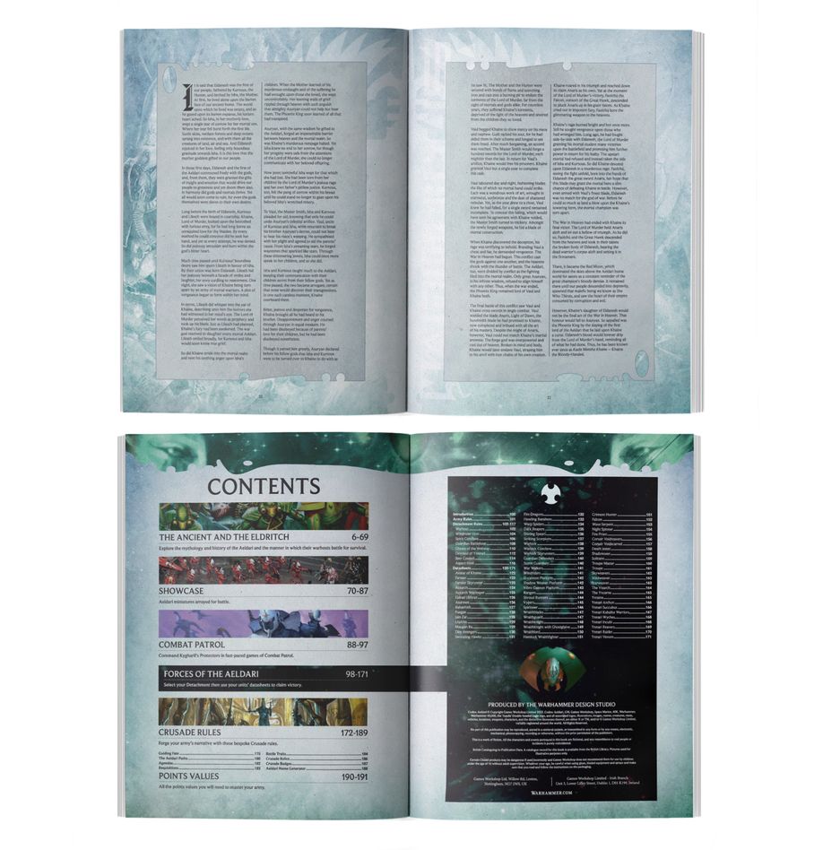Warhammer 40K: Aeldari Codex 10th Edition 2025 | Odin's Place