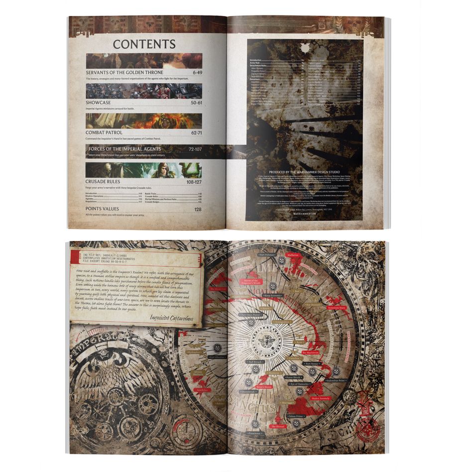 Warhammer 40k: Imperial Agents Codex | Odin's Place