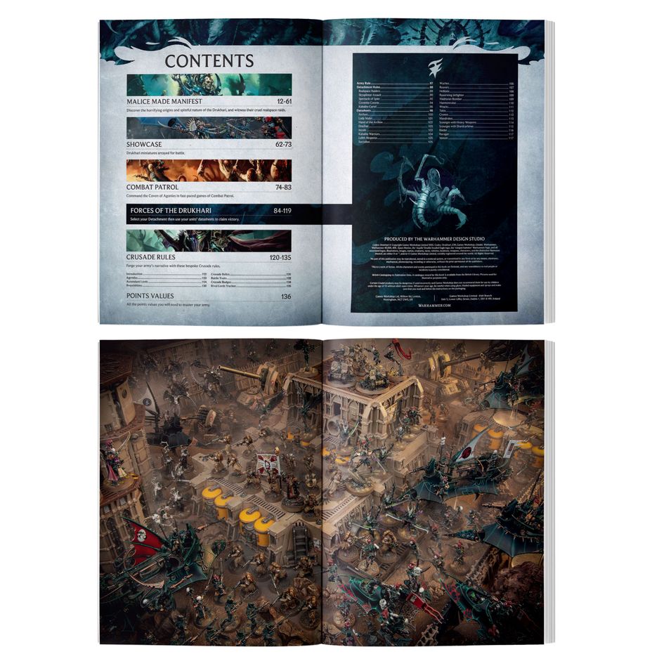 Warhammer 40k: Drukhari Codex | Odin's Place