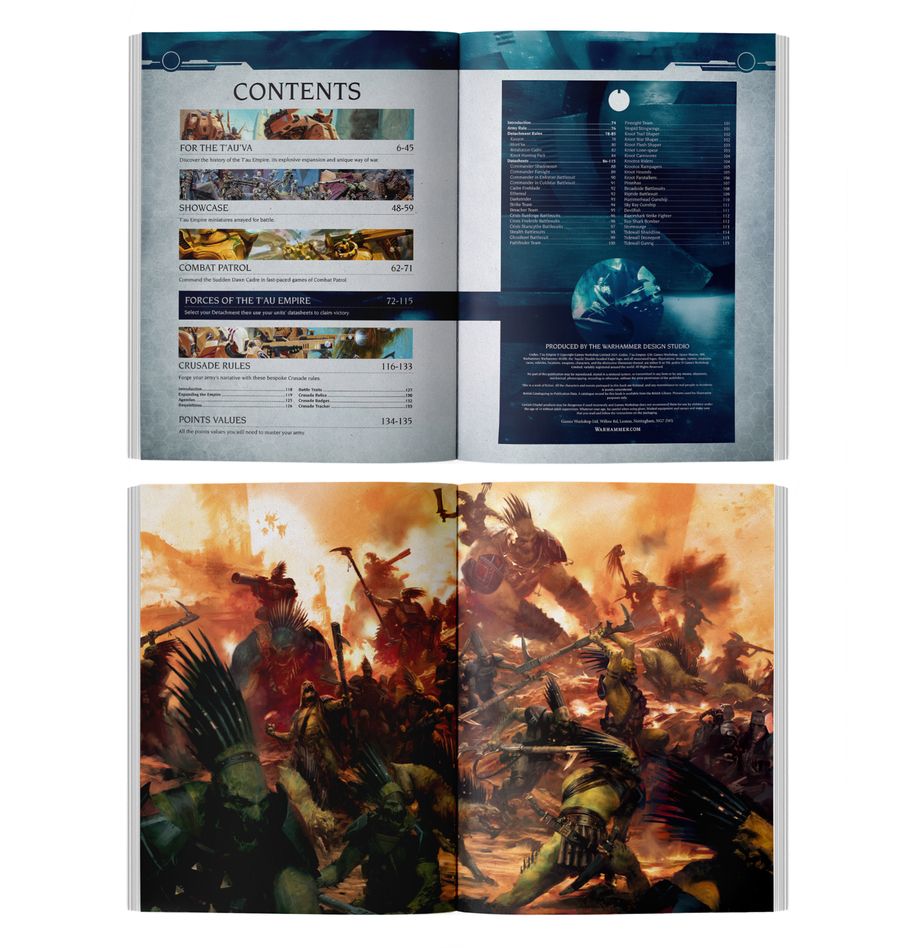 Warhammer 40k: 10th Edition Codex Tau Empire | Odin's Place