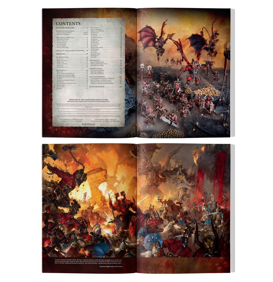 Warhammer Age of Sigmar: Blades of Khorne Battletome | Odin's Place