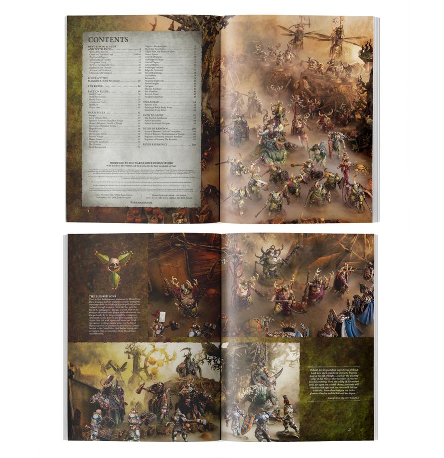 Warhammer Age of Sigmar: Chaos Battletome: Maggotkin of Nurgle | Odin's Place