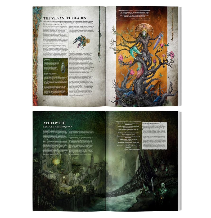 Warhammer Age of Sigmar:  Order Battletome Sylvaneth | Odin's Place
