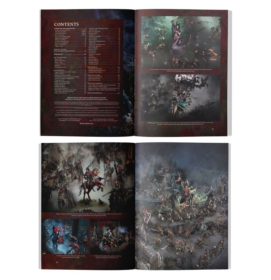 Warhammer Age Of Sigmar: Soulblight Gravelords Battletome | Odin's Place