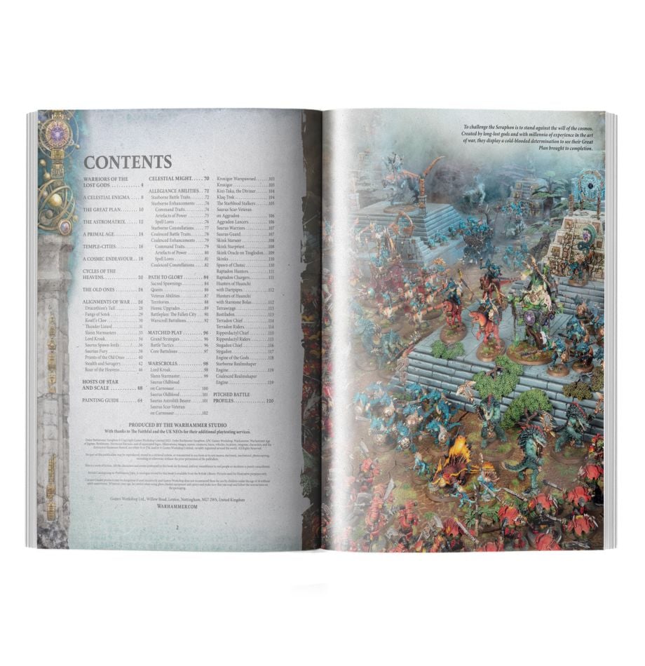 Warhammer Age of Sigmar: Battletome: Seraphon | Odin's Place