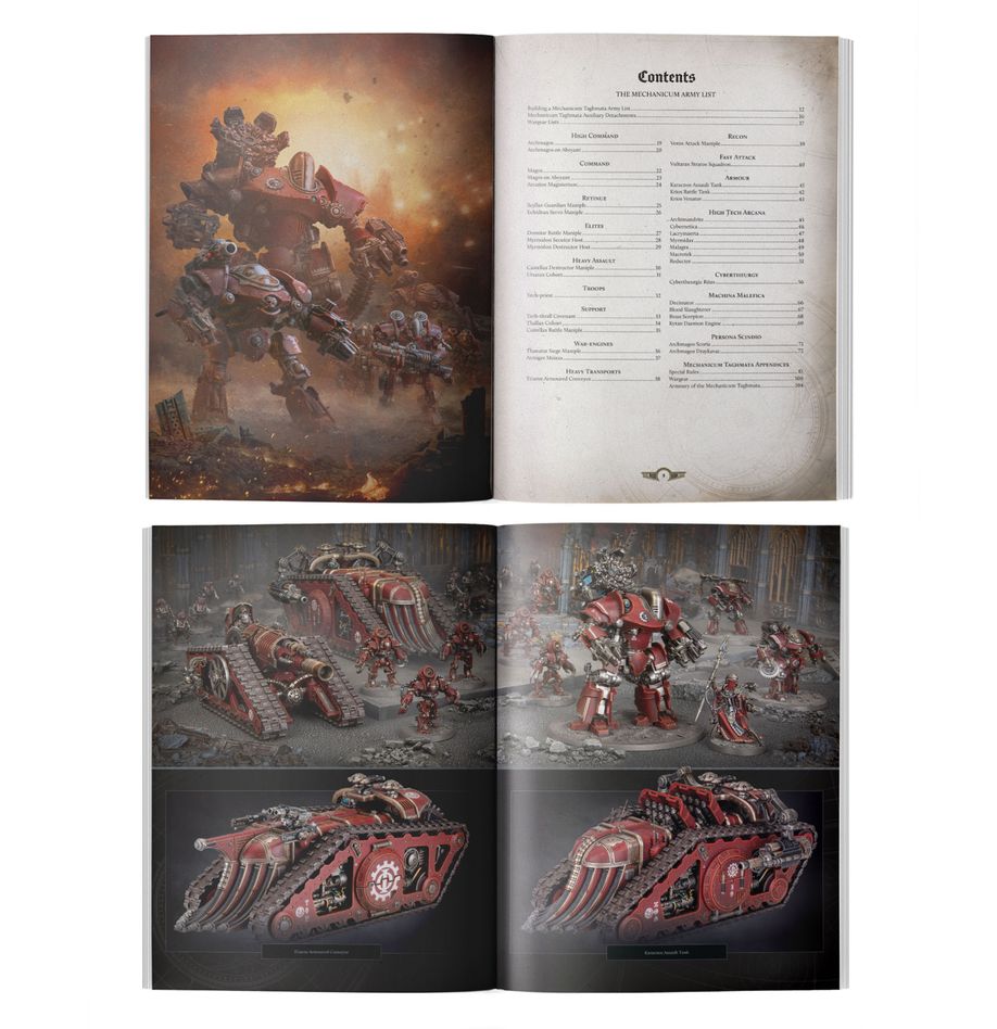 Warhammer Horus Heresy: Liber Mechanicum: Forces of the Taghmata Army Book | Odin's Place