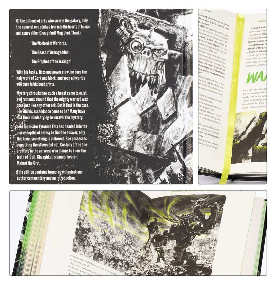 Warhammer Black library: Ghazghkull Thraka: Prophet of the Waaagh! (Illustrated and Annotated Edition) | Odin's Place