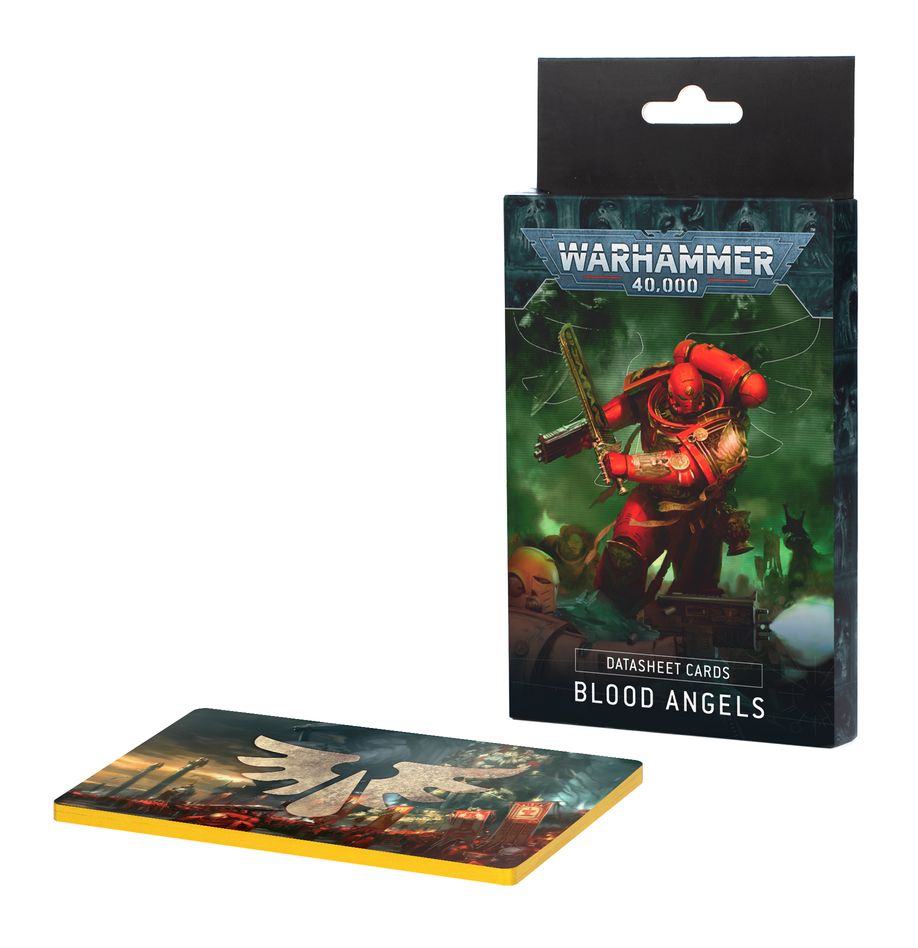 Warhammer 40k: Blood Angels Datasheet Cards | Odin's Place
