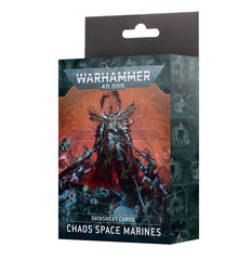 Warhammer 40k: Datasheet Cards Chaos Space Marines | Odin's Place