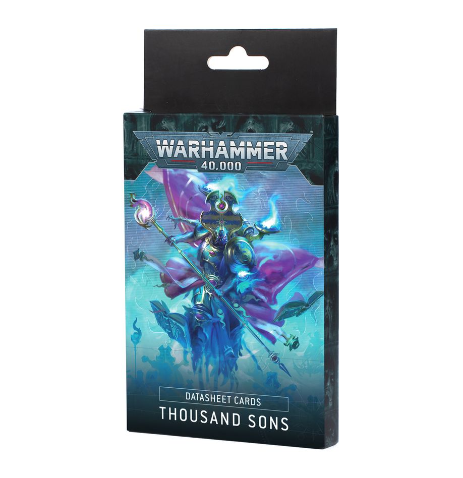 Warhammer 40k: Thousand Sons Datasheet Cards | Odin's Place
