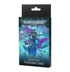 Warhammer 40k: Thousand Sons Datasheet Cards | Odin's Place