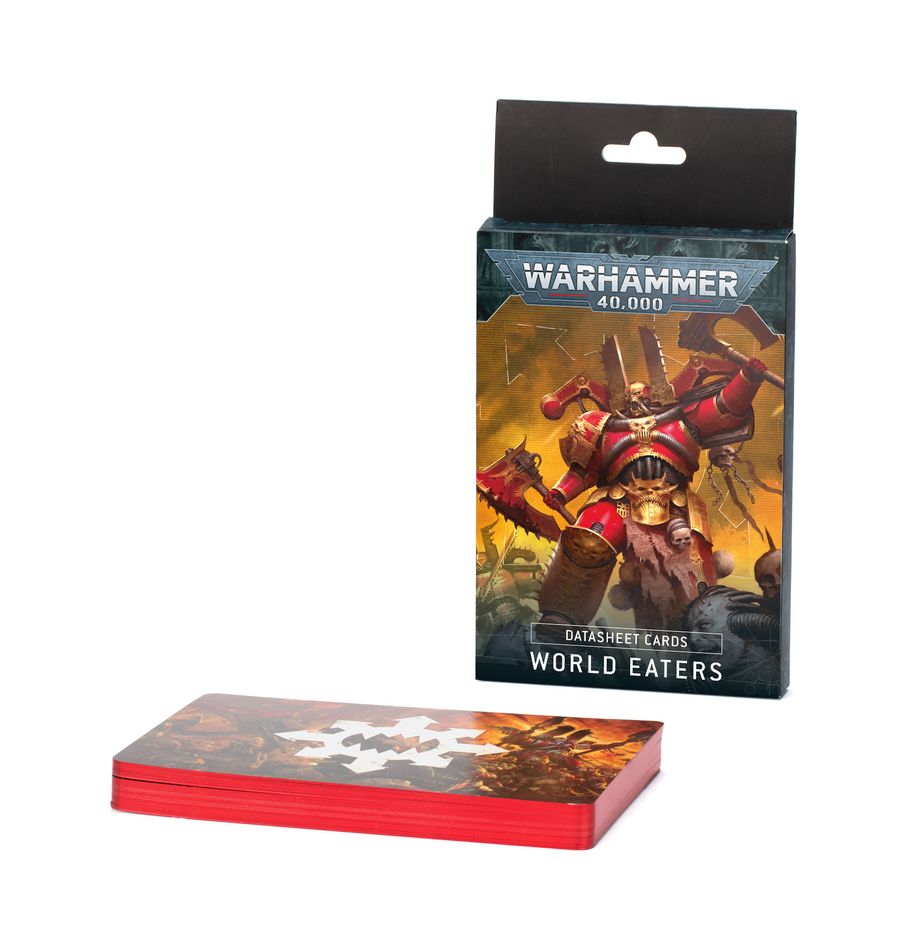 Warhammer 40k: World Eaters Datasheet Cards | Odin's Place