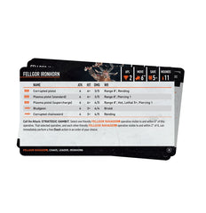 Warhammer Kill Team: Fellgor Ravagers Datacards | Odin's Place