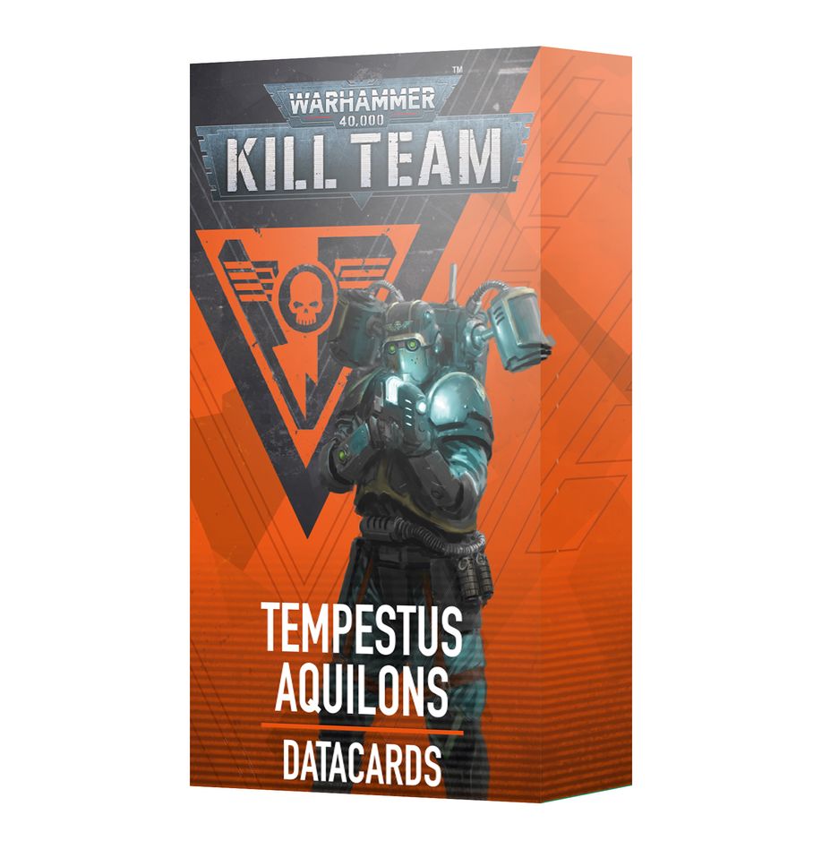 Warhammer Kill Team: Datacards Tempestus Aquilons | Odin's Place