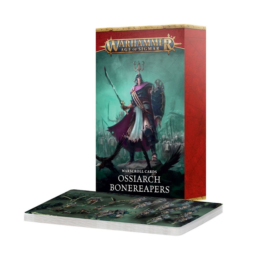Warhammer Age of Sigmar: Warscroll Cards Ossiarch Bonereapers | Odin's Place
