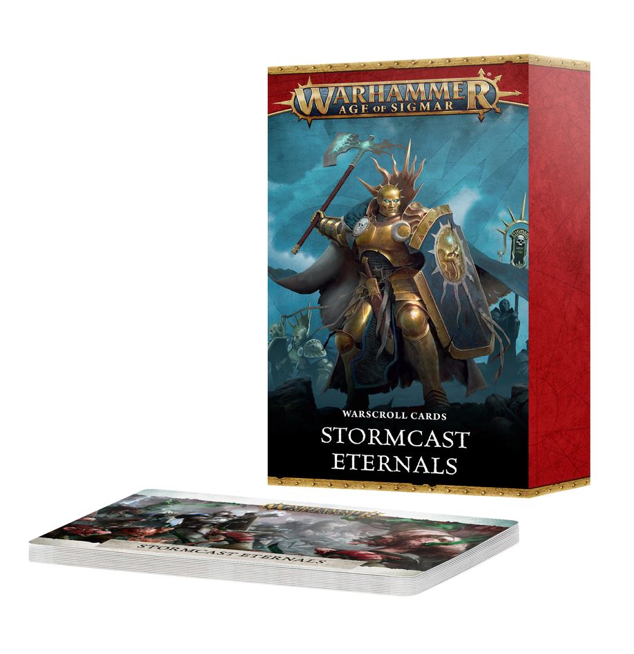 Warhammer Age of Sigmar: Warscroll Cards Stormcast Eternals | Odin's Place