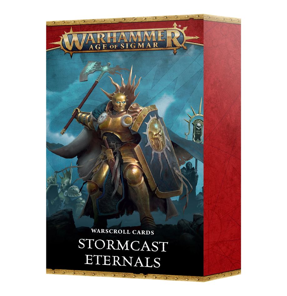 Warhammer Age of Sigmar: Warscroll Cards Stormcast Eternals | Odin's Place