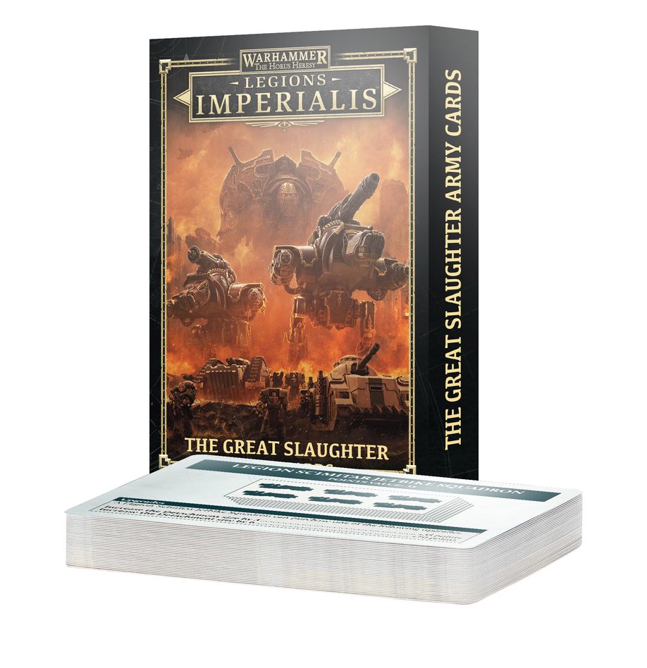 LEGIONS IMPERIALIS: THE GREAT SLAUGHTER ARMY CARDS | Odin's Place