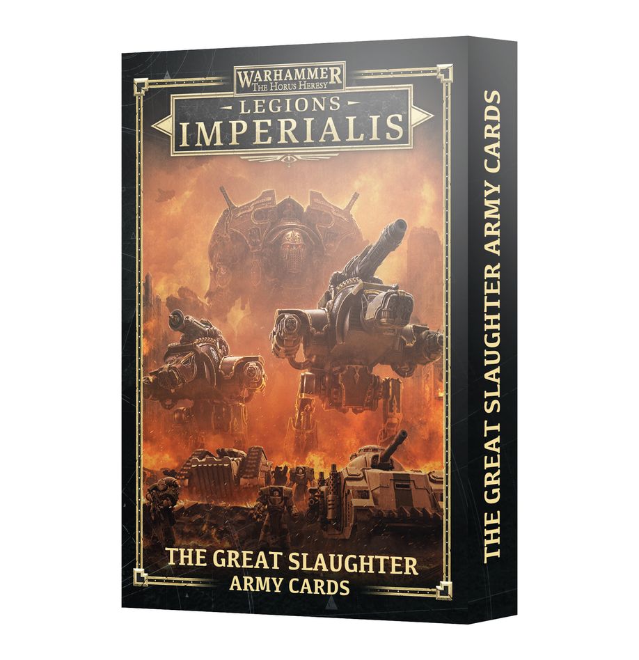 LEGIONS IMPERIALIS: THE GREAT SLAUGHTER ARMY CARDS | Odin's Place
