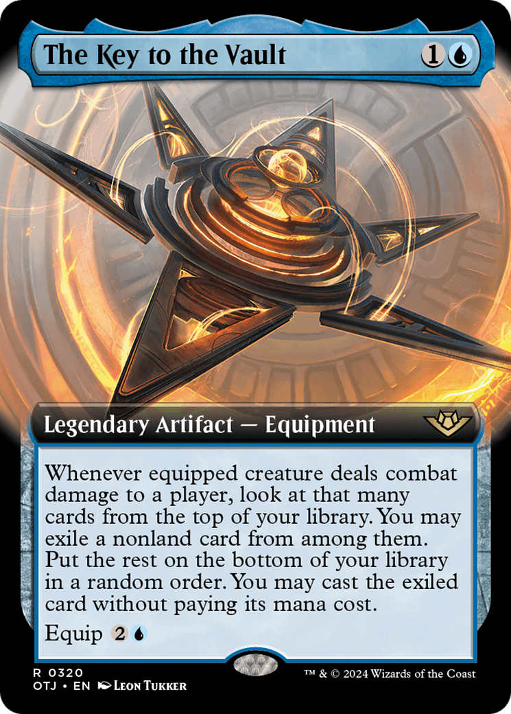 The Key to the Vault (Extended Art) [Outlaws of Thunder Junction] | Odin's Place