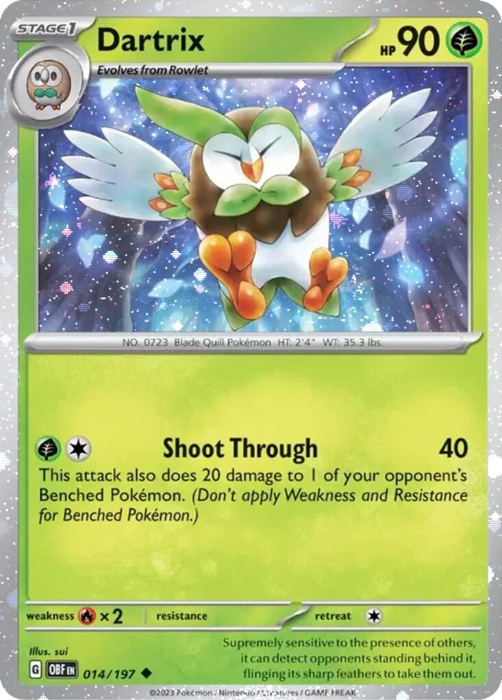 Dartrix (014/197) (Cosmos Holo) [Miscellaneous Cards] | Odin's Place