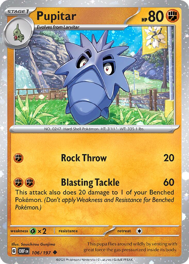 Pupitar (106/197) (Cosmos Holo) [Miscellaneous Cards] | Odin's Place