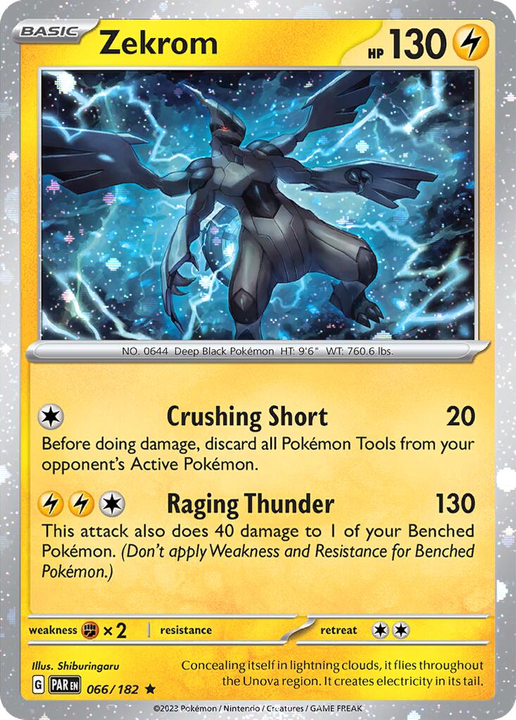 Zekrom (066/182) (Cosmos Holo) [Miscellaneous Cards] | Odin's Place