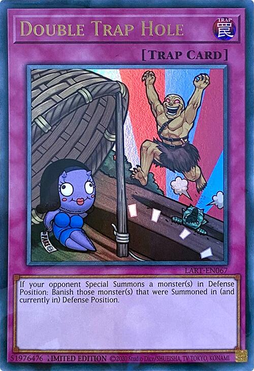 Double Trap Hole [LART-EN067] Ultra Rare | Odin's Place