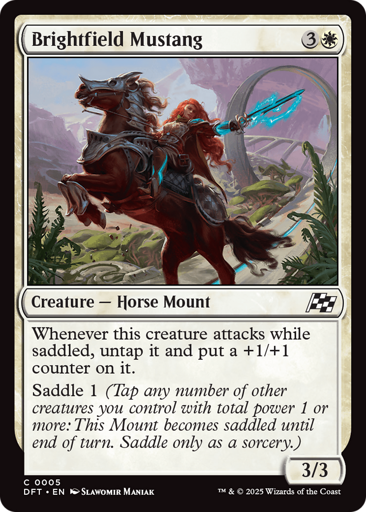 Brightfield Mustang [Aetherdrift] | Odin's Place