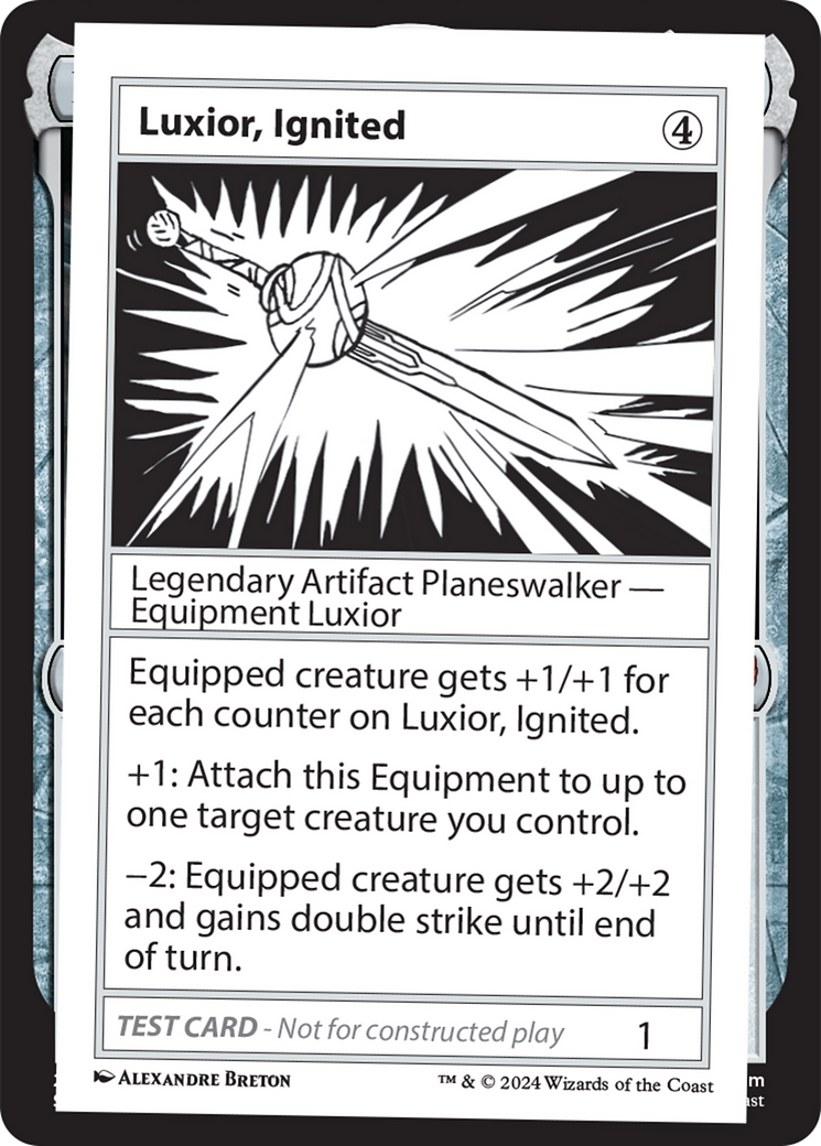 Luxior, Ignited [Mystery Booster 2 Playtest Cards] | Odin's Place