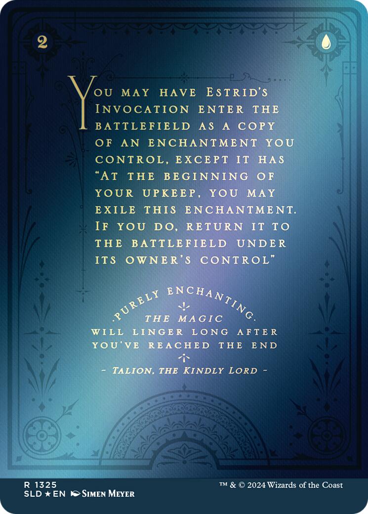 Estrid's Invocation [Secret Lair Drop Series] | Odin's Place