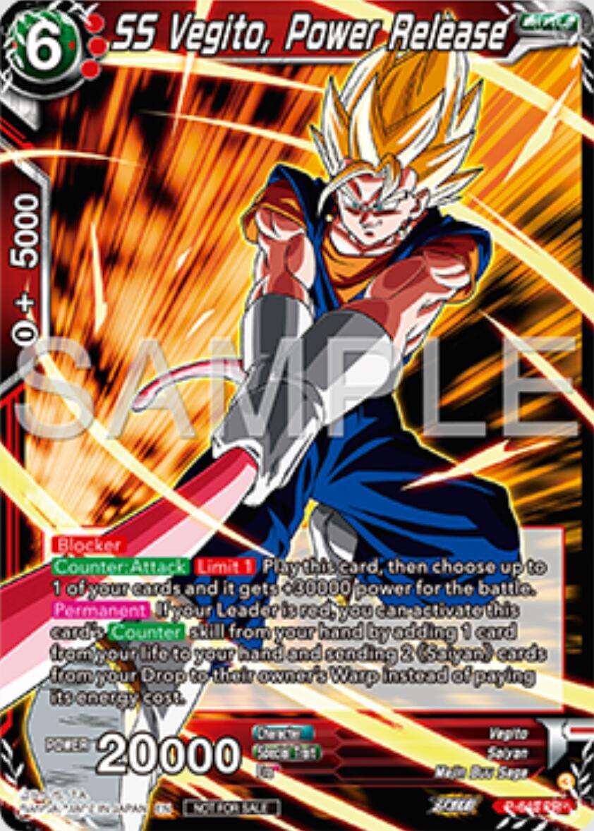 SS Vegito, Power Release (P-643) [Tournament Promotion Cards] | Odin's Place