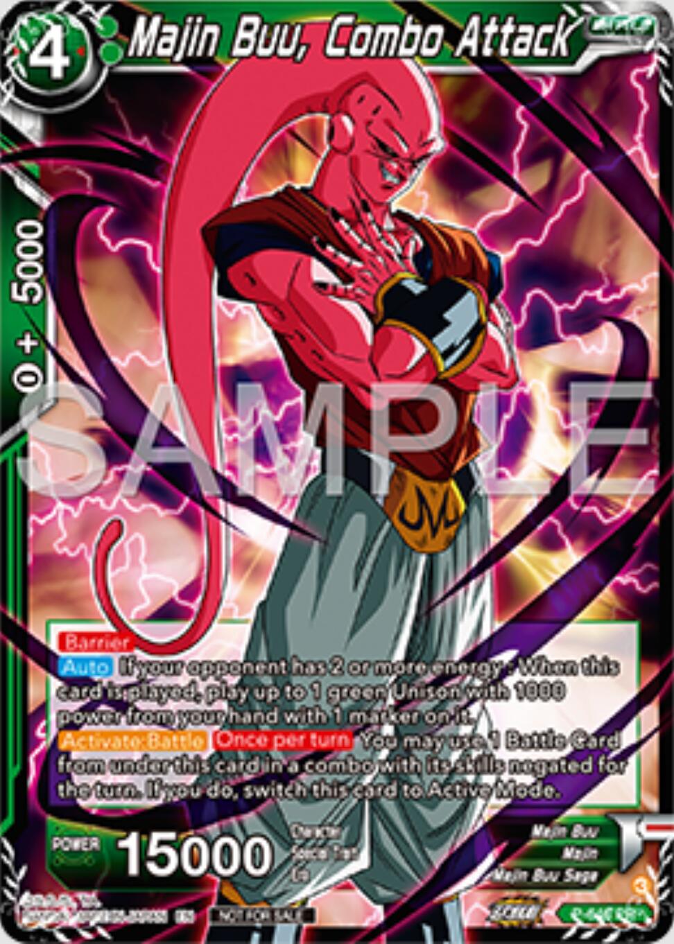 Majin Buu, Combo Attack (P-646) [Tournament Promotion Cards] | Odin's Place