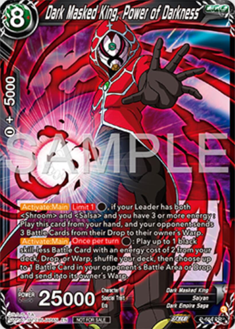 Dark Masked King, Power of Darkness (P-654) [Tournament Promotion Cards] | Odin's Place