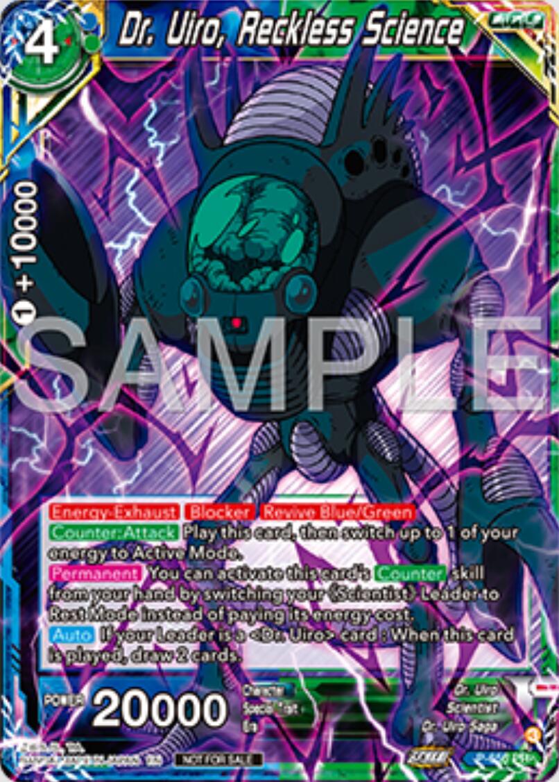 Dr. Uiro, Reckless Science (P-655) [Tournament Promotion Cards] | Odin's Place